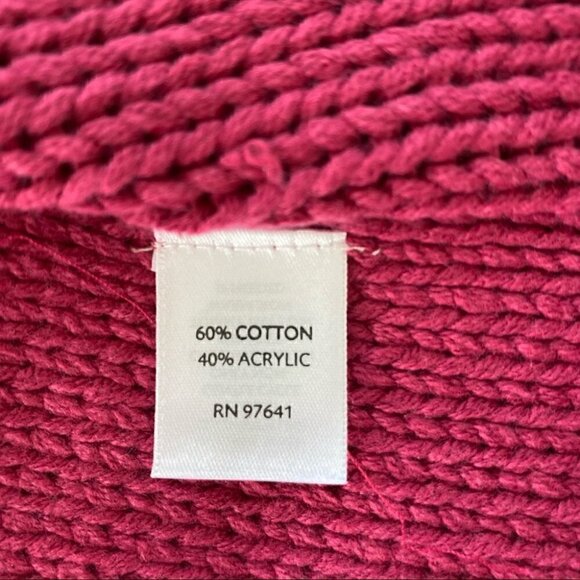 J. Jill  cable knit sweater with raglan sleeves and mock turtleneck, NWT - Picture 6 of 11